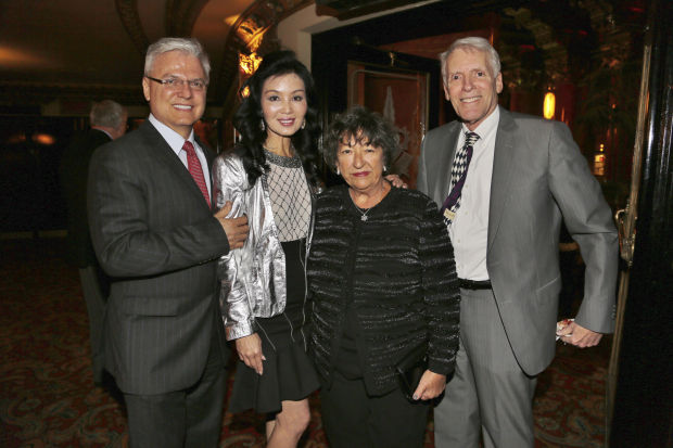 David and Miran Halen, Nancy and Ken Kranzberg